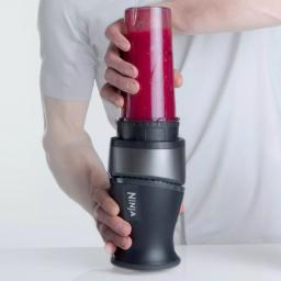 Ninja Fit 700W Personal Blender, 16 oz. Nutri Ninja Cups, Black thumbnail 3