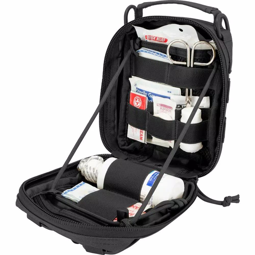 BARSKA CX-900 First Aid Utility Pouch, MOLLE Compatible Medical Organizer