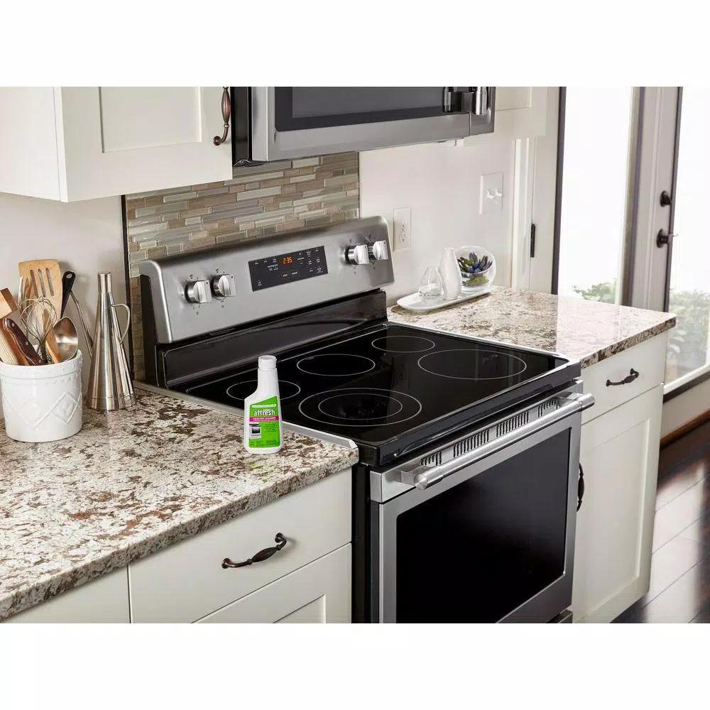 Affresh Afresh Cooktop Cleaner, 10 oz. Non-Abrasive Liquid for Glass, Ceramic, and Porcelain