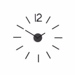 Umbra Blink Wall Clock - Modern Black Metal Oversized Customizable Clock Set thumbnail 1
