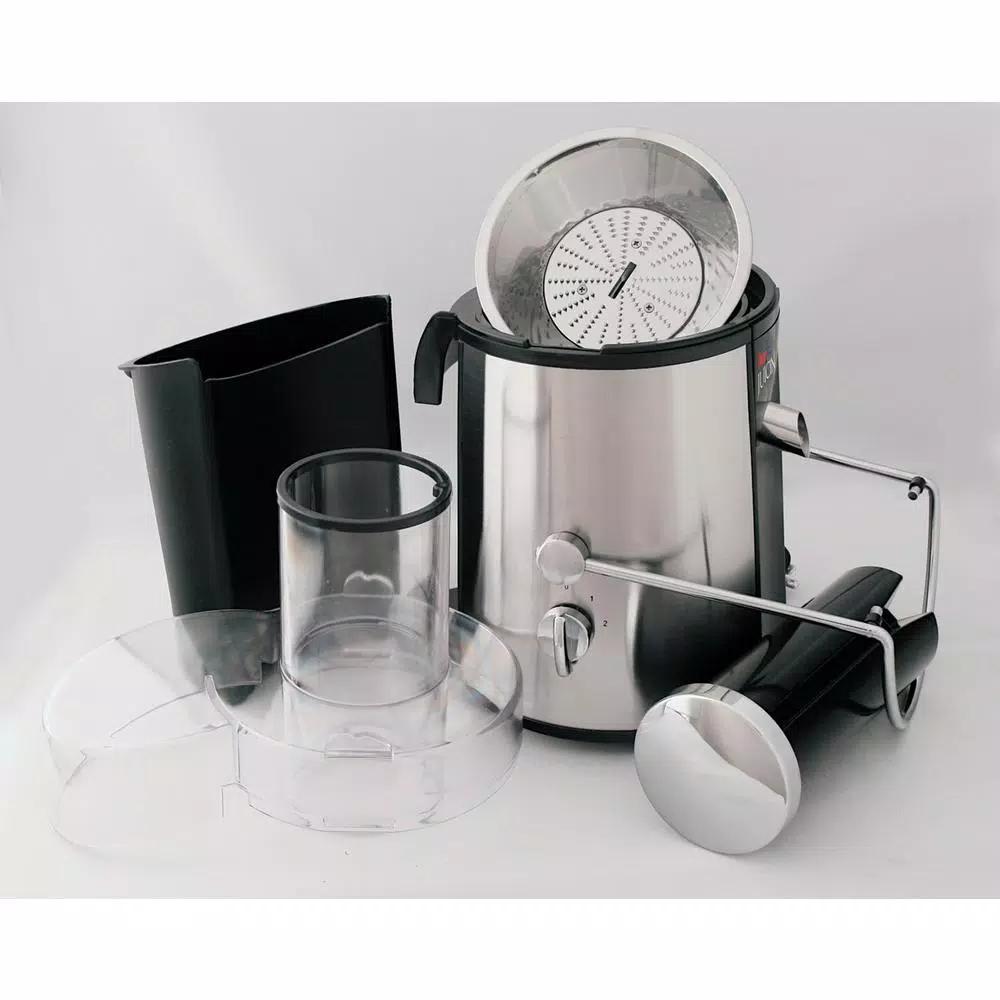 Total Chef Juicin Stainless Steel Juicer with 700W Motor and Automatic Shut-Off