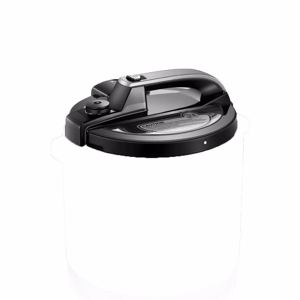 GoWISE USA 6 Qt. Stainless Steel Electric Pressure Cooker, 12-in-1 Multicooker with 12 Presets
