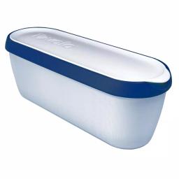 Tovolo Glide-A-Scoop 1.5 Qt. Insulated Ice Cream Tub, Airtight Reusable Freezer Container, Deep Indigo thumbnail 5