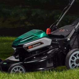 Scotts 62V Cordless Lithium-Ion 21 in. Walk Behind Push Mower with 5 Ah Battery and Charger thumbnail 6