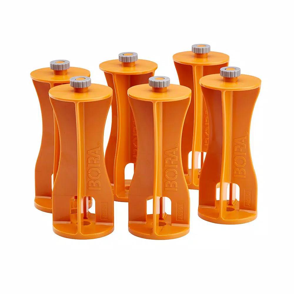 BORA Centipede Work Stand Risers Set, 6-Piece Height Adjustment Kit