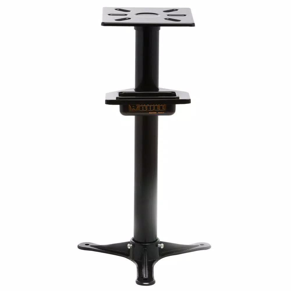 Black Bull 31 in. Bench Grinder Stand with Adjustable Drip Pan
