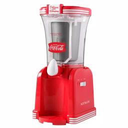 Nostalgia Coca-Cola 32 oz. Slush Drink Maker, Red Countertop Frozen Drink Machine thumbnail 1