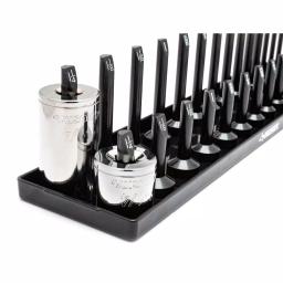 Husky 6-Piece SAE and Metric Socket Rack Set for 1/4 in., 3/8 in., and 1/2 in. Drives thumbnail 7
