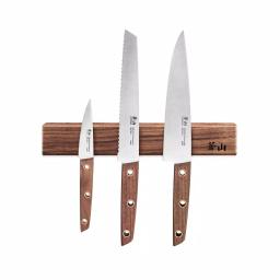 Cangshan 12 in. Walnut Wood Magnetic Knife Bar thumbnail 1