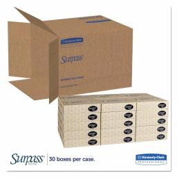 Kimberly-Clark PROFESSIONAL Surpass Facial Tissue 2-Ply, 100-Count White Tissues thumbnail 2
