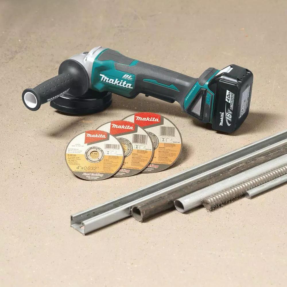 Makita 4-1/2 in. x 7/8 in. Ultra Thin Stainless Steel Cut-Off Wheels, 60 Grit, 25-Pack