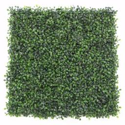 Ejoy GorgeousHome Artificial Boxwood Hedge Greenery Panels, 20 x 20 in., Dark Green (12-Pack) thumbnail 1