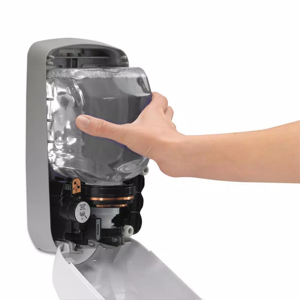 Purell TFX Touch Free 1200 ml Automatic Sanitizer Dispenser, Gray/White