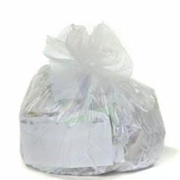 Plasticplace 4 Gal. Clear High-Density Trash Bags, 2000 Count Case thumbnail 1