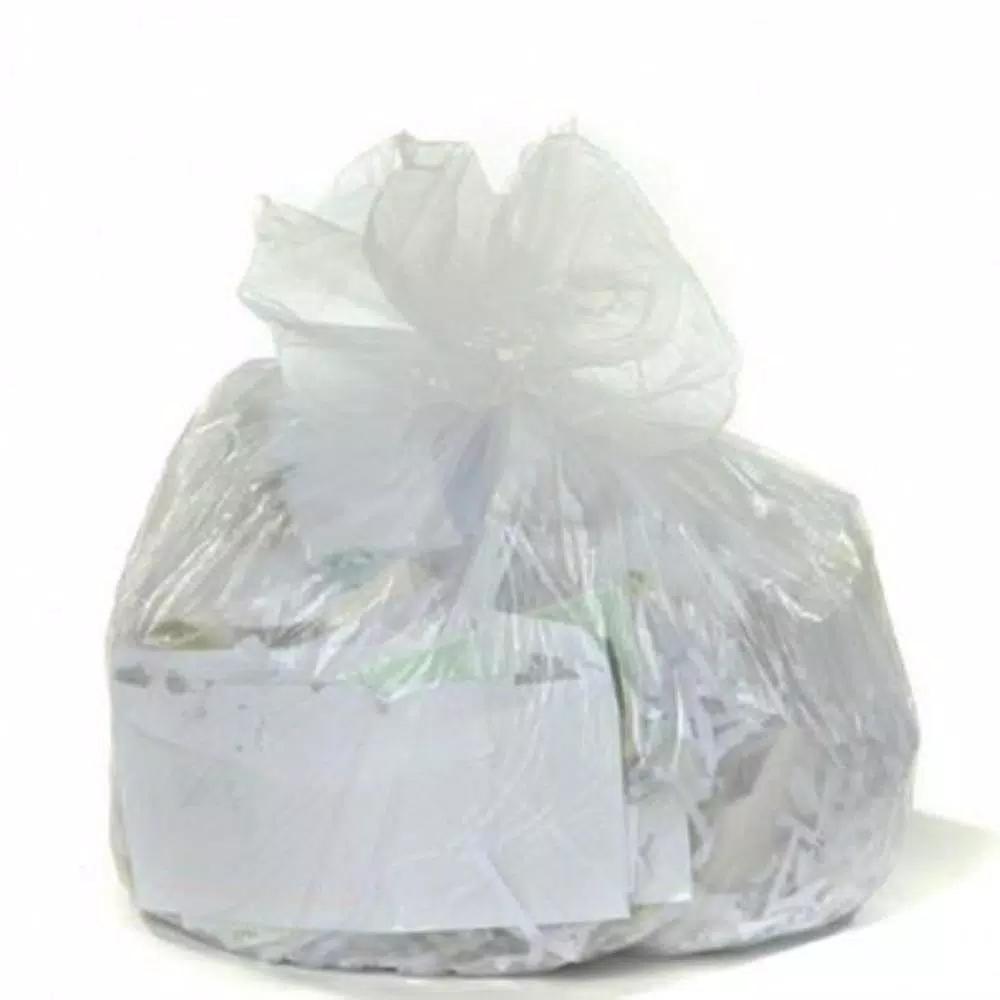 Plasticplace 4 Gal. Clear High-Density Trash Bags, 2000 Count Case