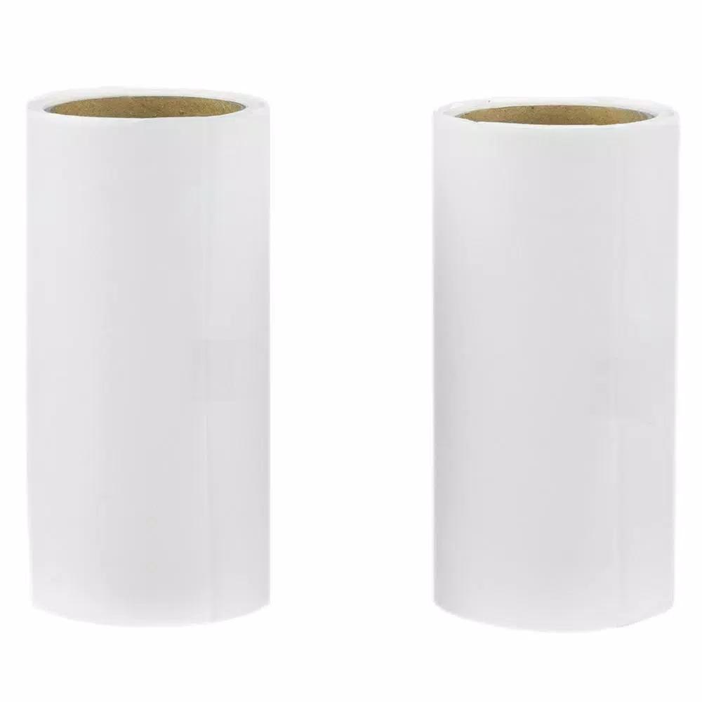 Home Basics Replacement Lint Remover Rolls, Set of 2, 60 Sheets Per Roll