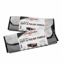 Barrett-Jackson Dust and Polish Towel Kit, 2-Pack thumbnail 1