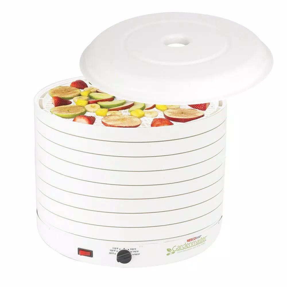 Nesco Gardenmaster 1000W Expandable Food Dehydrator with 8 Trays and Recipe Book