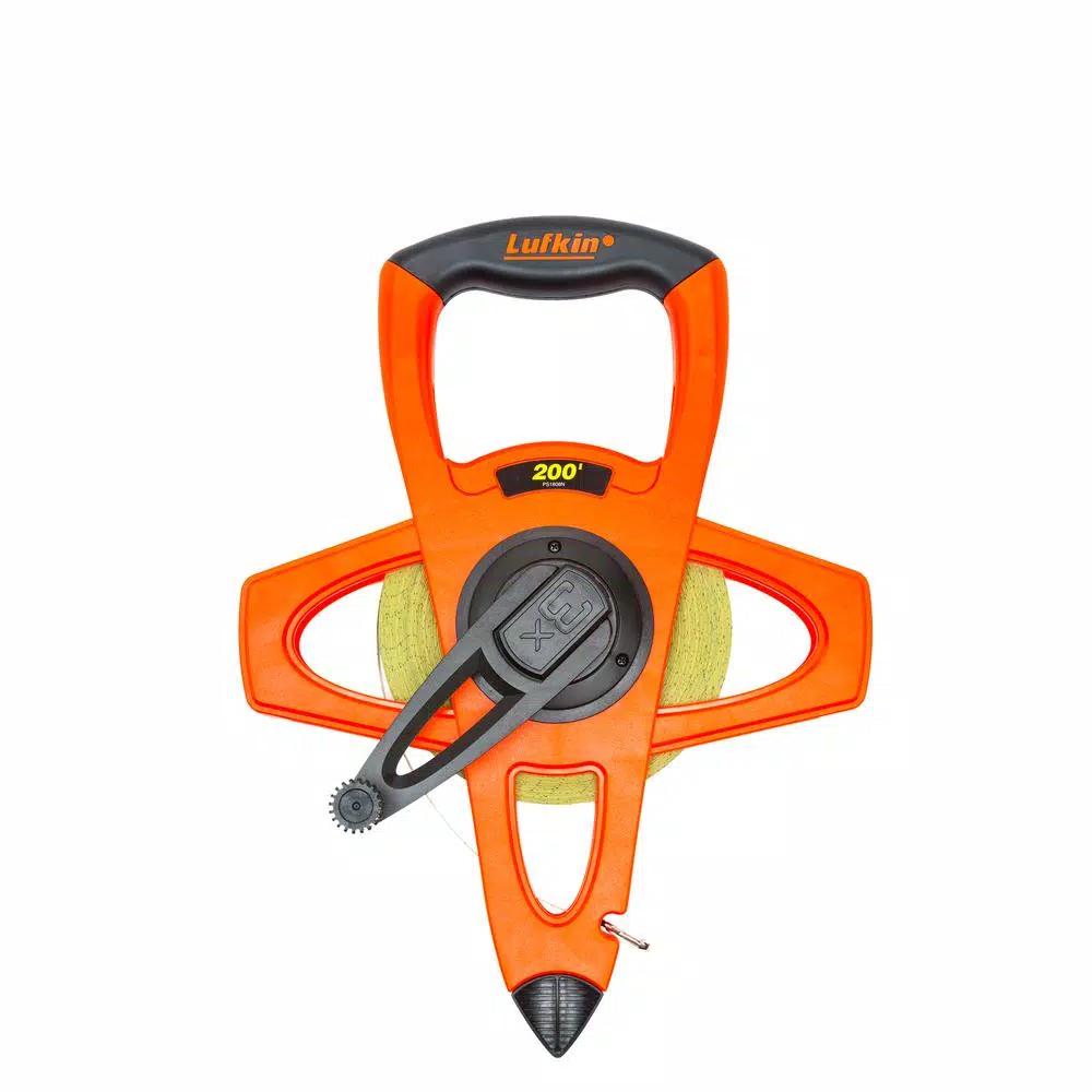 Bon Tool Lufkin 200 ft. Open Reel Steel Tape Measure