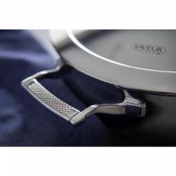 Saveur Selects Voyage 6 qt. Tri-Ply Stainless Steel Stock Pot with Lid thumbnail 6
