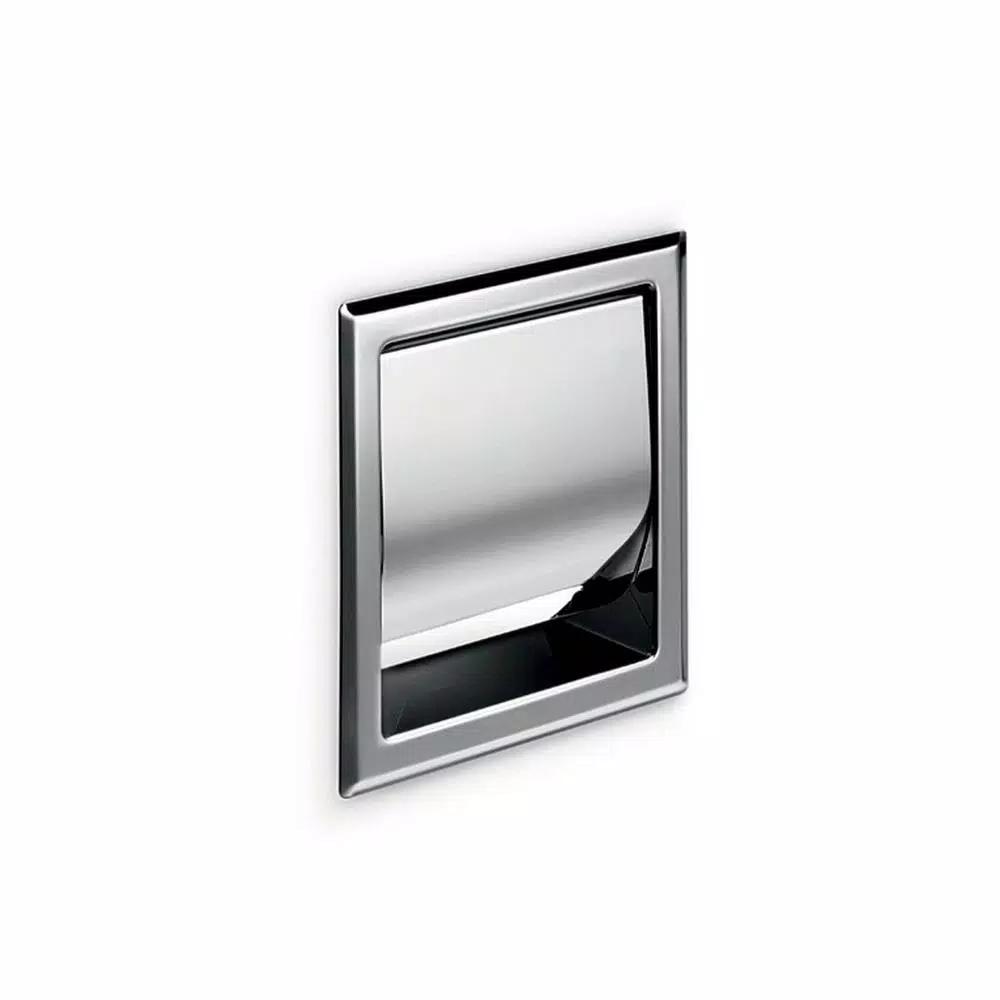 WS Bath Collections Hotel WSBC Toilet Paper Holder with Cover, Polished Stainless Steel