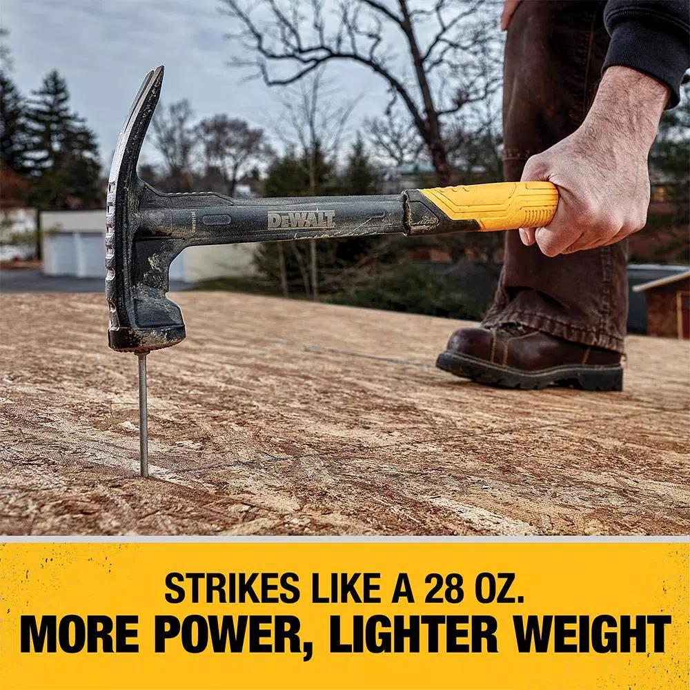 DEWALT 22 oz. Steel Framing Hammer with Rip Claw and Magnetic Nail Starter