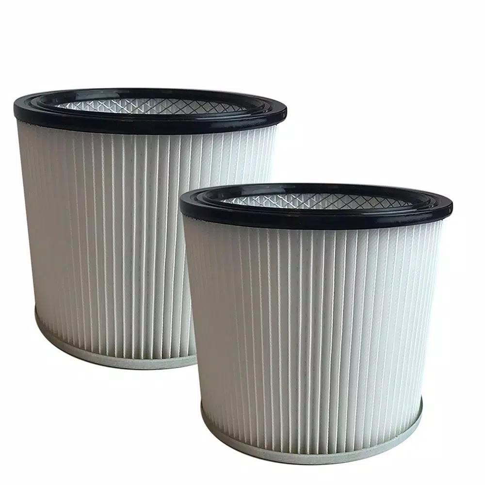 Think Crucial 2-Pack Replacement Filter Cartridges Compatible with Shop-Vac Wet/Dry Vacuums, Fits Part 90304, 9039800, 88-2340-02