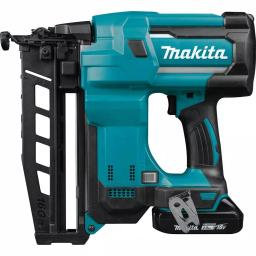 Makita 18V LXT Cordless 16-Gauge Straight Finish Nailer Kit (2.5 in.) with (2) 2.0 Ah Batteries & Charger thumbnail 9