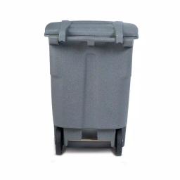 Toter 96 Gal. Graystone Wheeled Secure Document Cart thumbnail 5