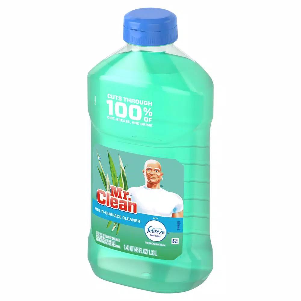 Mr. Clean Multi-Surface Cleaner with Febreze Meadows and Rain, 45 oz.
