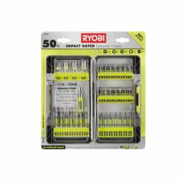 RYOBI Impact Rated Driving Bit Set, 40-Piece or 50-Piece Kit thumbnail 8