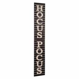 Glitzhome 60 in. Hocus Pocus Halloween Wooden Standing Porch Sign and Hanging Decor thumbnail 4