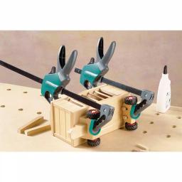Wolfcraft AccuGrip 24 in. One-Hand Bar Clamp and 32 in. Spreader thumbnail 7