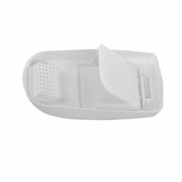 Alpine Industries 19 Qt. White Step-On Sanitary Napkin Receptacle & Waste Basket thumbnail 6