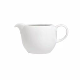 Oneida Queensbury and Hunt Classic Coupe White Porcelain Creamer Jugs, 6.75 oz (Set of 24) thumbnail 1