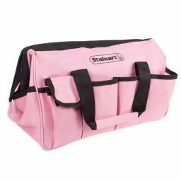 Stalwart 123-Piece Heat Treated Pink Tool Set with 600D Oxford Cloth Carrying Bag thumbnail 5