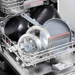 GreenPan Levels Essential 10-Piece Aluminum Ceramic Nonstick Cookware Set, Gray thumbnail 4