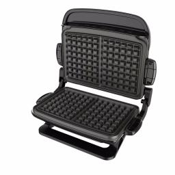 George Foreman Evolve Grill System with Removable Ceramic Grill and Waffle Plates, 1440W, Black thumbnail 3
