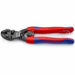 KNIPEX 8 in. Angled CoBolt Mini Bolt Cutters with Comfort Grips thumbnail 1