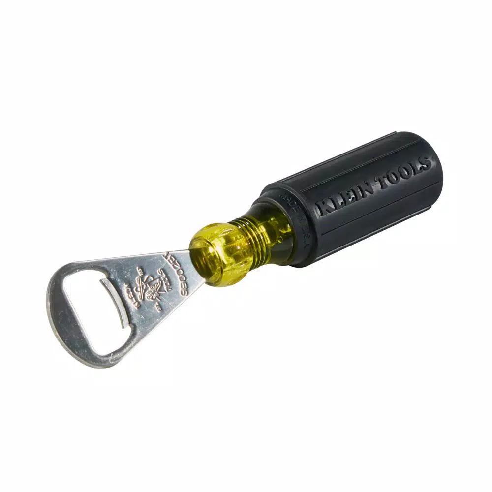 Klein Tools Stainless-Steel Beverage Tool with Cushion-Grip Handle