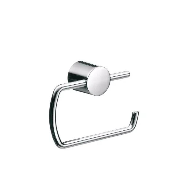 WS Bath Collections Rondo2 Wall Mount Toilet Paper Holder, Polished Chrome