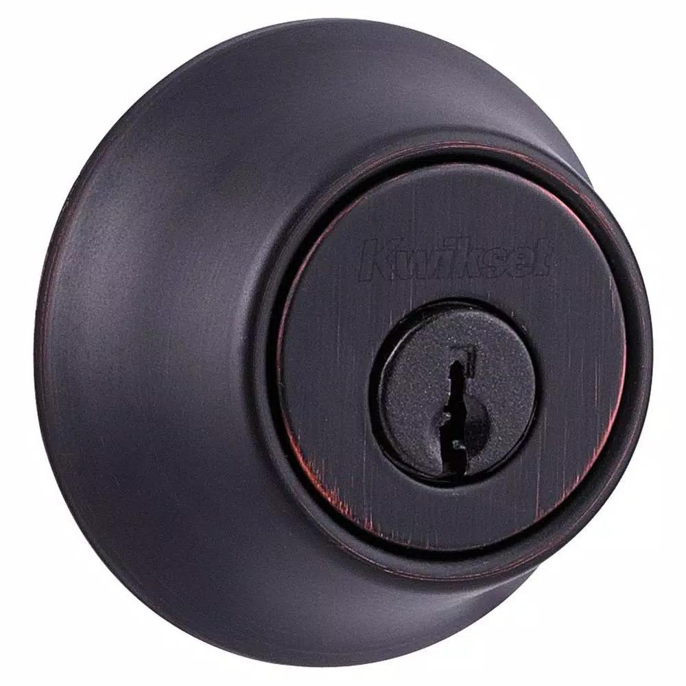 Kwikset 660 Series Single-Cylinder Deadbolt, Venetian Bronze
