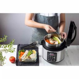 Aroma 20-Cup SmartCarb Digital Rice Cooker and Food Steamer, Stainless Steel thumbnail 7