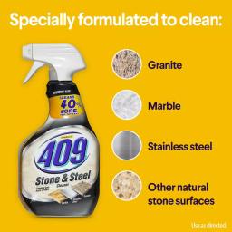 Clorox Formula 409 Stone & Steel, Clorox Disinfecting Wipes & Glad OdorShield Trash Bag Cleaning Bundle thumbnail 4