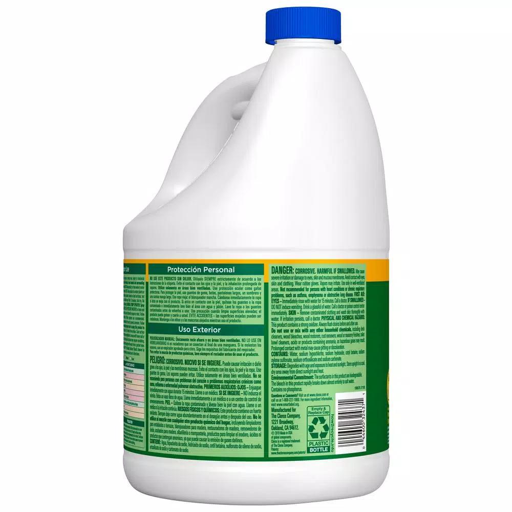 Clorox Pro Results Concentrated Outdoor Bleach Cleaner, 121 oz.