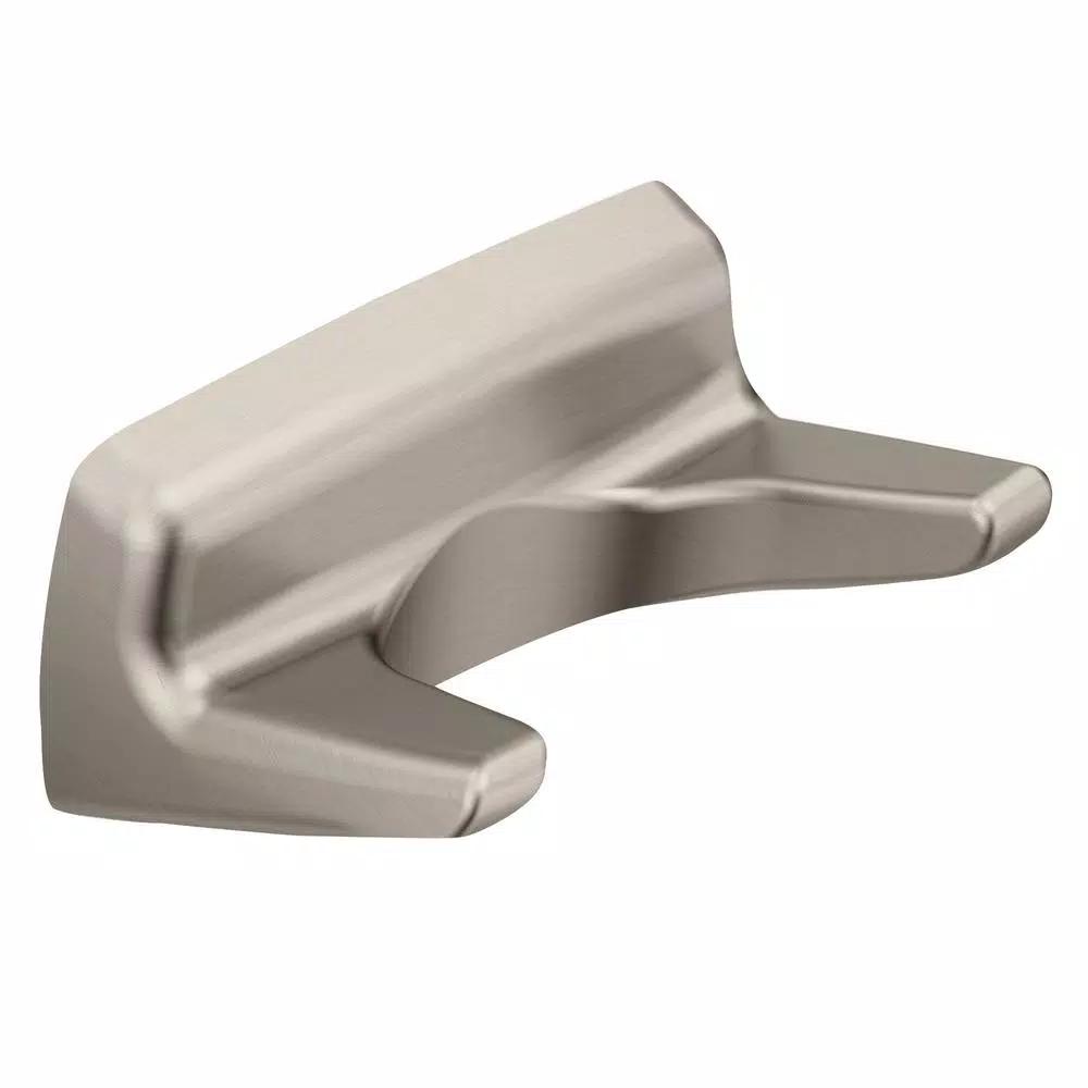 MOEN Contemporary Double Robe Hook in Brushed Nickel