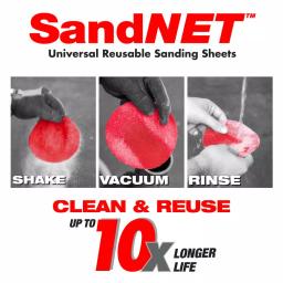 Diablo 5 in. SandNet Coated Assorted Sanding Discs, 50-Pack thumbnail 3