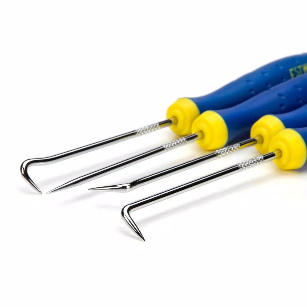 Estwing 4-Piece Mini Pick and Hook Set, Hardened Chrome Vanadium Steel
