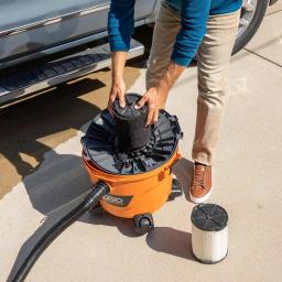 RIDGID Replacement Filter Set: VF4000 Pleated Paper & VF7000 Foam Filter for 5 Gal. or Larger Wet/Dry Vacuums thumbnail 3