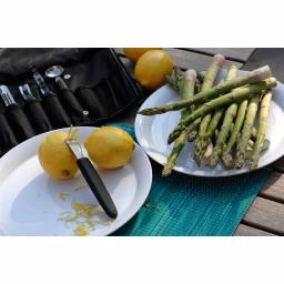 BergHOFF Essentials 8-Piece Stainless Steel Garnishing Tool Set with Carrying Case thumbnail 7